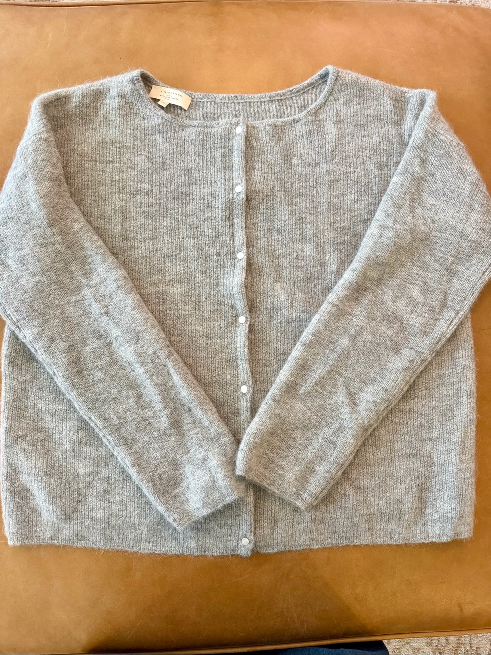 Sézane Gaspard Cardigan Grey Size XXL / US 12 – Pristine Condition